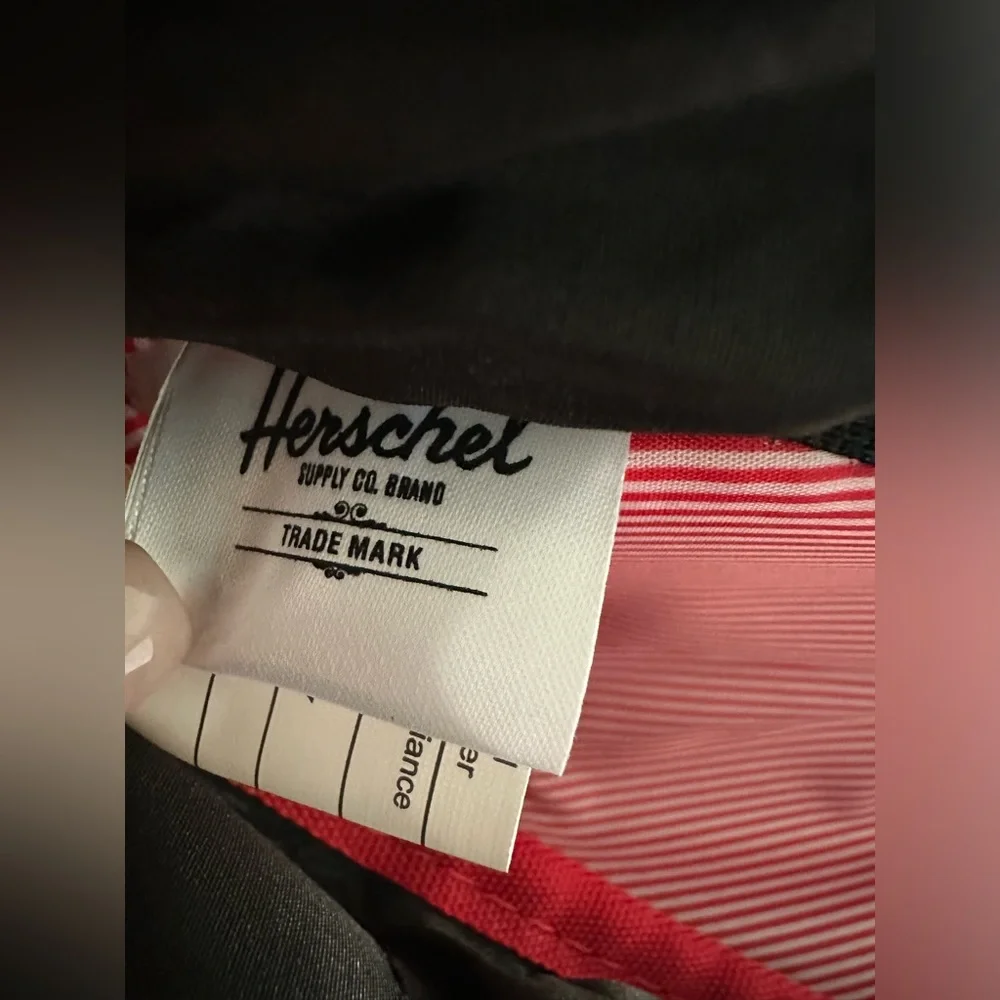 Nwt The Herschel Supply Co Offset Lil Amer Blk/Denim‎ Backpack